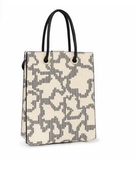 MINI BOLSO TOUS POP KAOS PIX MULTI BEIGE