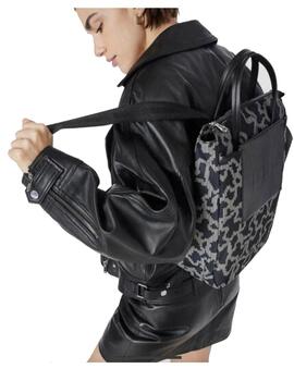 MOCHILA TOUS KAOS  PIX SOFT NEGRO