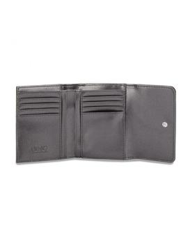 BILLETERO TRIFOLD ISOLA GRIS ACERO