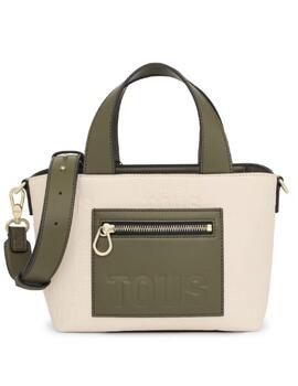 Bolso Tous capazo s. t nanda beige-caqui