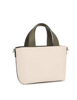 BOLSO TOUS CAPAZO S. T NANDA BEIGE-CAQUI
