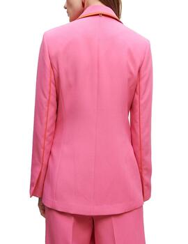 Americana Maite by Lola Casademunt rosa con vivos