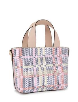 BOLSO TOUS CAPAZO S. T CECILIA MULTI-BEIGE ROJO