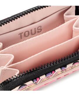 MONEDERO TOUS M.T VERA MULTI-ROSA