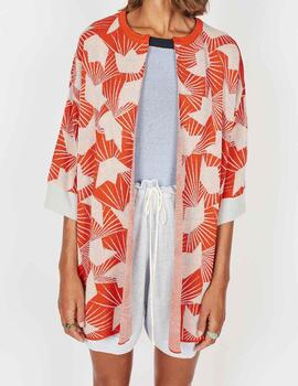 CHAQUETA MONTOTO BARQUITOS EFECTO KIMONO