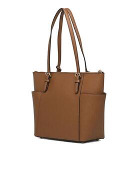 Bolso Michael Kors tote Jet set Item piel cuero