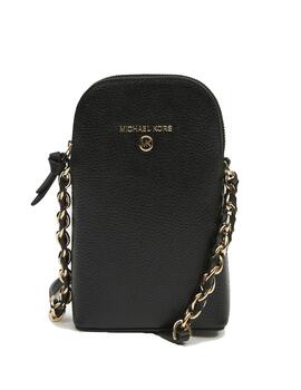 Bolso Michael Kors Jet Set charm xbody piel negro