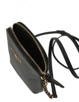 Bolso Michael Kors Jet Set charm xbody piel negro