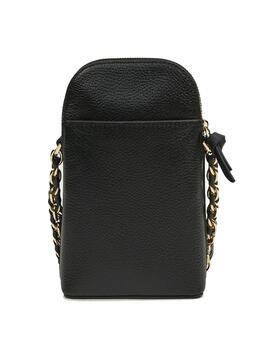 Bolso Michael Kors Jet Set charm xbody piel negro