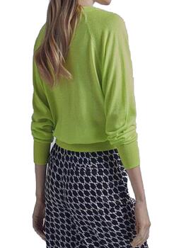 Jersey Maite by Lola Casademunt cuello pico lima