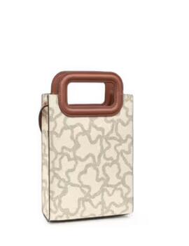 MINI BOLSO TOUS POP KAOS ICON BEIGE