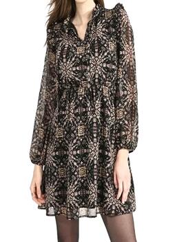 VESTIDO MOLLY BRAKEN ESTAMPADO CON LAZADA