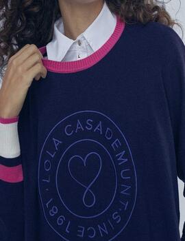 Jersey Lola Casademunt puños contraste