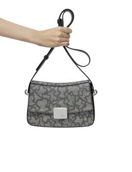 Bandolera Tous s. Flap Kaos Icon negro-multi