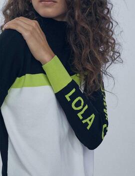 Jersey Lola Casademunt tricolor lima
