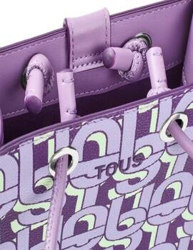 Mini Bolso Tous T Manifesto malva