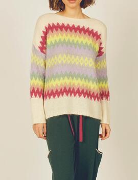 Jersey Montoto grecas multicolor