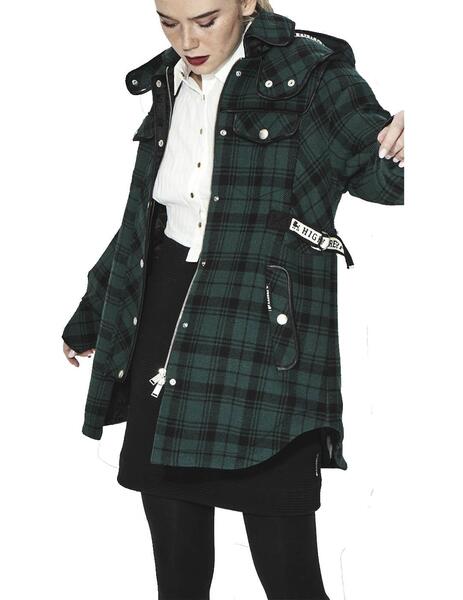 Trenka Highly Preppy cuadros verde