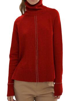 Jersey Lola Casademunt cuello alto rojo