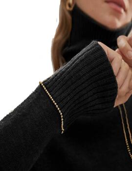 Jersey Lola Casademunt cuello alto negro
