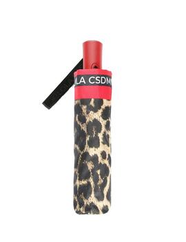 Paraguas Lola Casademunt estampado animal print.