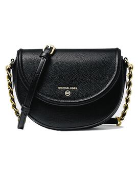 Bolso Michael Kors jet set charm md hlf dome negro