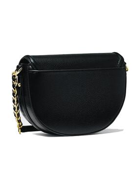 Bolso Michael Kors jet set charm md hlf dome negro