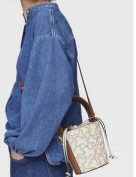 Bolso Tous bombonera s. kaos icon beige-multi