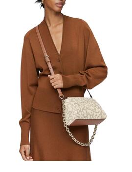Bolso Tous hombro band kaos icon multi-beige