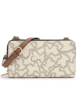 Bolso Tous Billetera portamóvil kaos icon beige