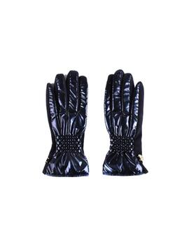 Guantes lola casademunt nylon rombos azul