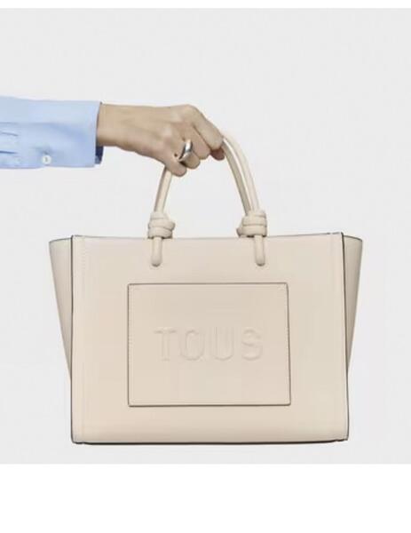 Tous Bolso shopping - beige 