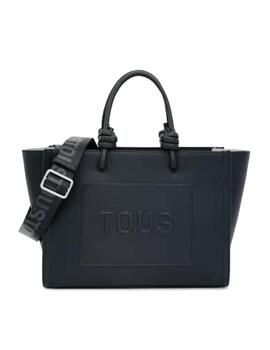 Bolso Tous tote mediano Amaya t la rue new negro