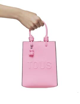 Mini bolso Tous pop t la rue new rosa