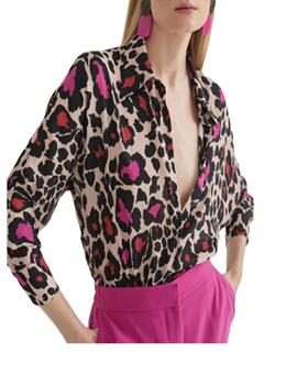 Camisa Maite by Lola casademunt estampada animal