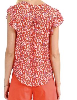 Blusa Molly Bracken estampada circulos multicolor