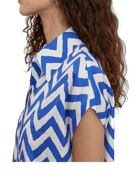 Blusa Lola casadmunt estampada azul