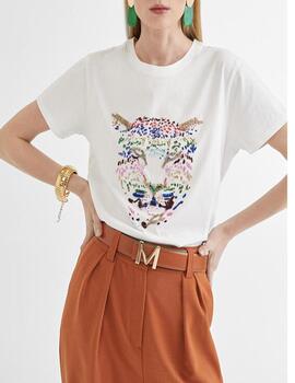 Camiseta Lola Casademunt mc tiger multicolor