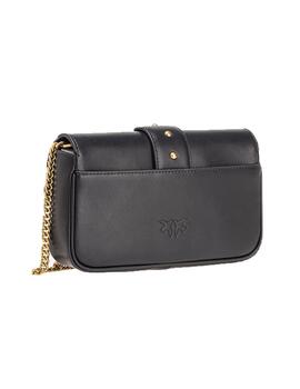 Bolso Pinko pocket love bag one simply negro