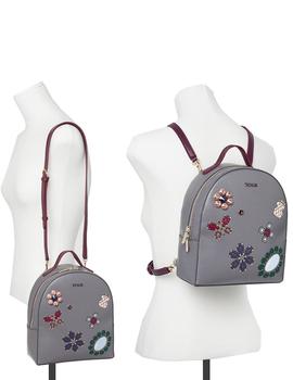 MOCHILA S. TEATIME GRIS