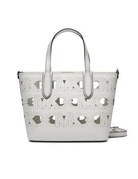 Bolso Michael Kors eliza logos MK optic white