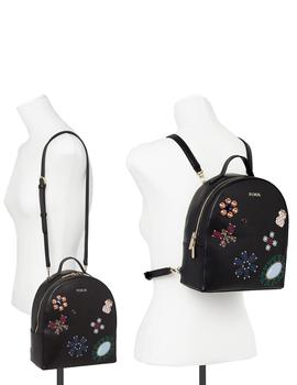 MOCHILA S.TEATIME JEWEL NEGRA