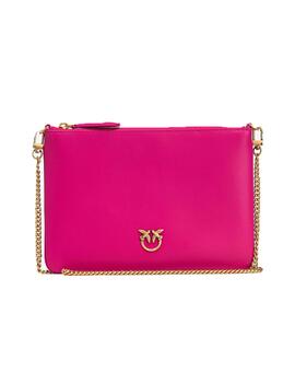 Bolso Pinko classic flat love bag simply fucsia