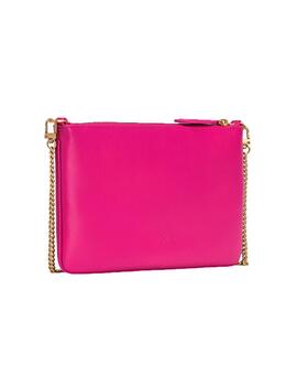 Bolso Pinko classic flat love bag simply fucsia