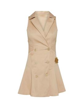 Vestido Highly preppy chaqueta huesito