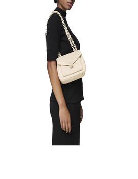 Bandolera Tous pequeña t bold bear piel beige