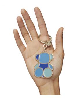 Llavero Tous bear faceted azul