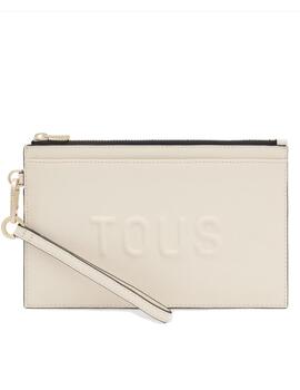 Billetera Tous portamóvil Brenda beige