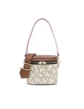 Bolso Tous band de mano kaos icon beige-multi