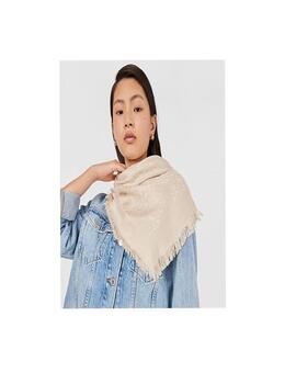 Pañuelo Tous Kaos  mini jacquard beige